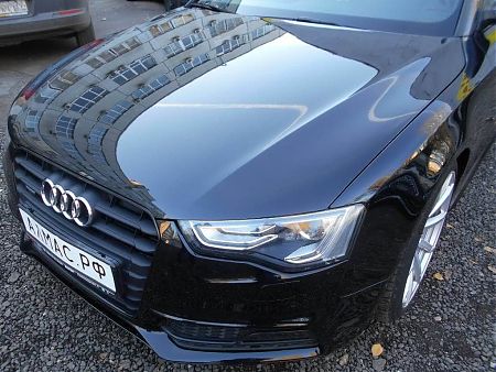 Восстановленный капот Audi A5